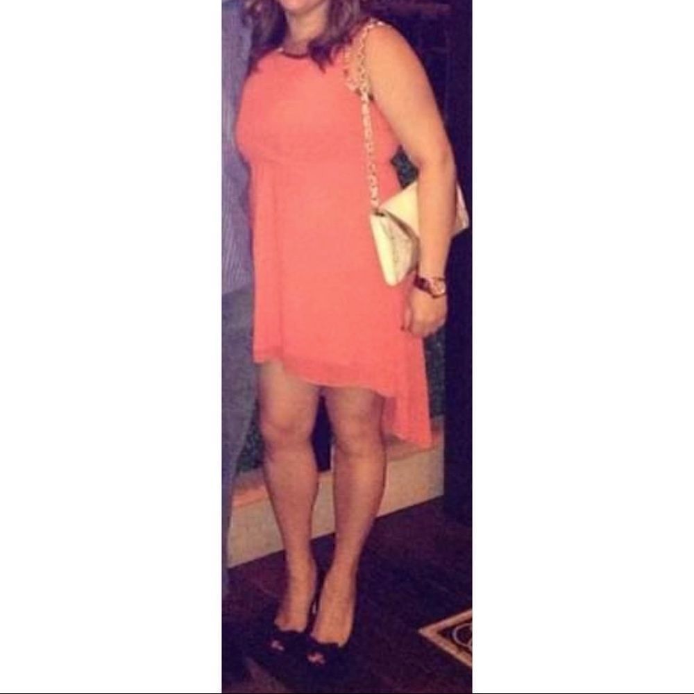 Umgee | Orange High-Low Dress | Large - Picture 13 of 13